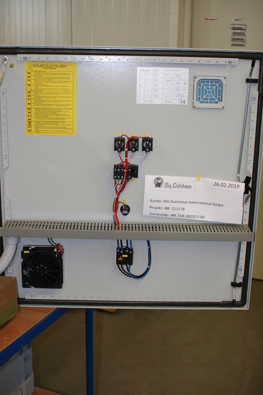 Control box extension OptiPlate Wim Cant